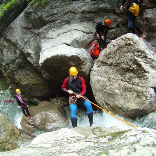 Canyoning extremetour riezlern